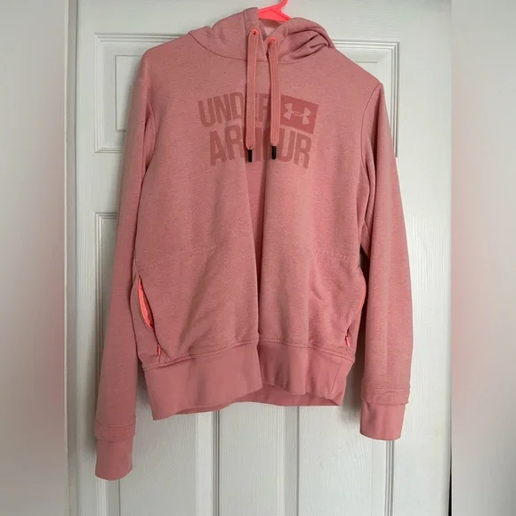 Under Armour Coral Hoodie Size Small - Picture 2 of 9